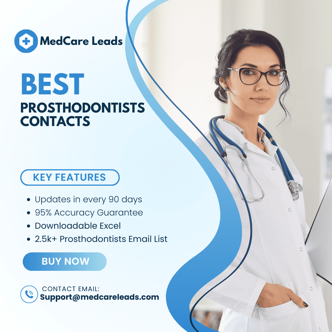 Prosthodontists Email List