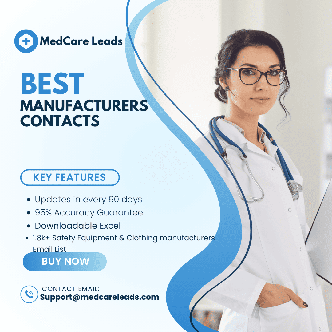 Safety Equipment & Clothing manufacturers Email List